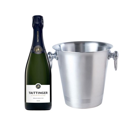 Taittinger Prelude Grands Crus 75cl And Ice Bucket Set